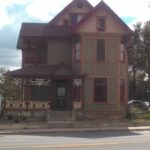 MacIntire House Porch Project Spandrel & Rail Instilation Front View 2018