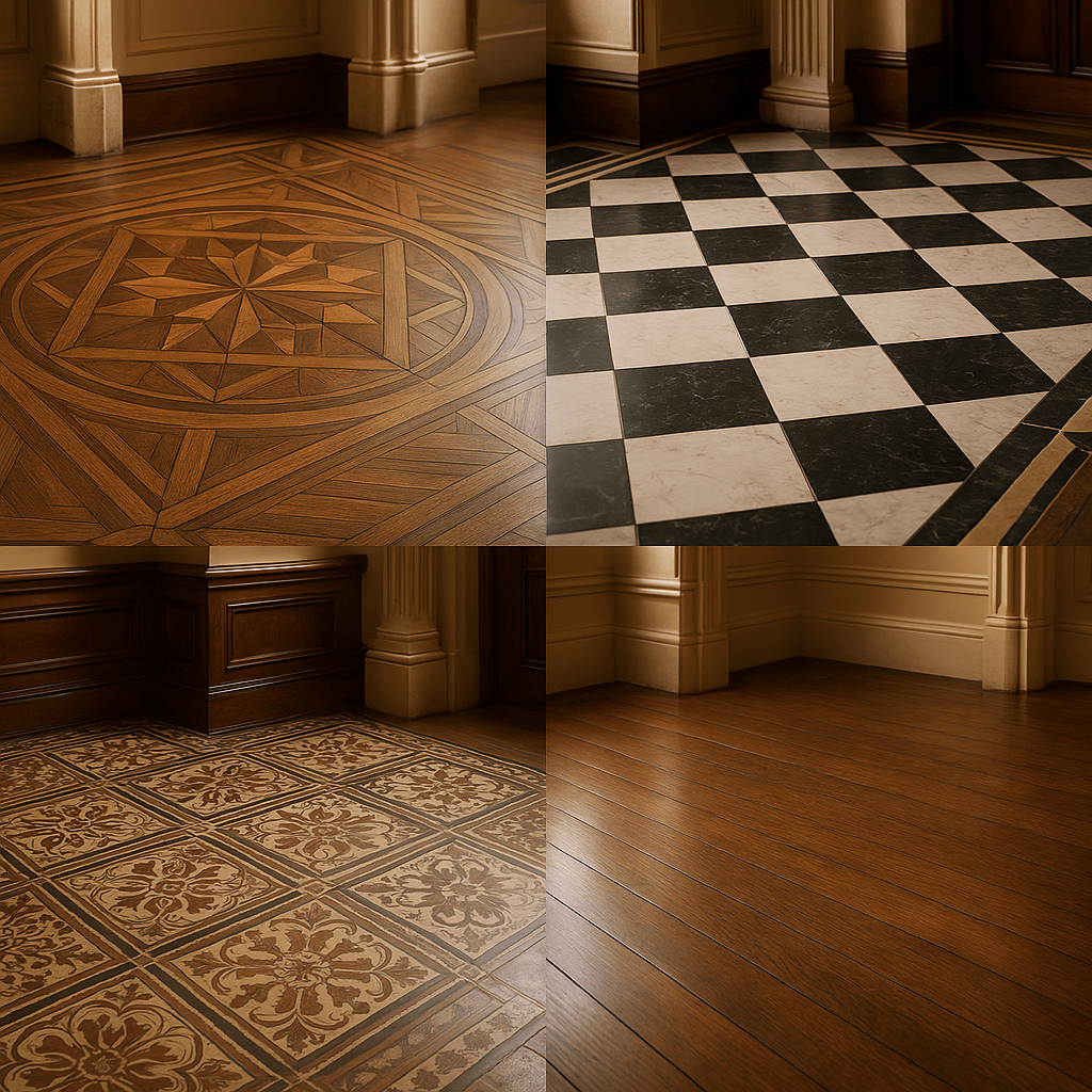 Historic hardwood floor restoration and refinishing Riverside CA