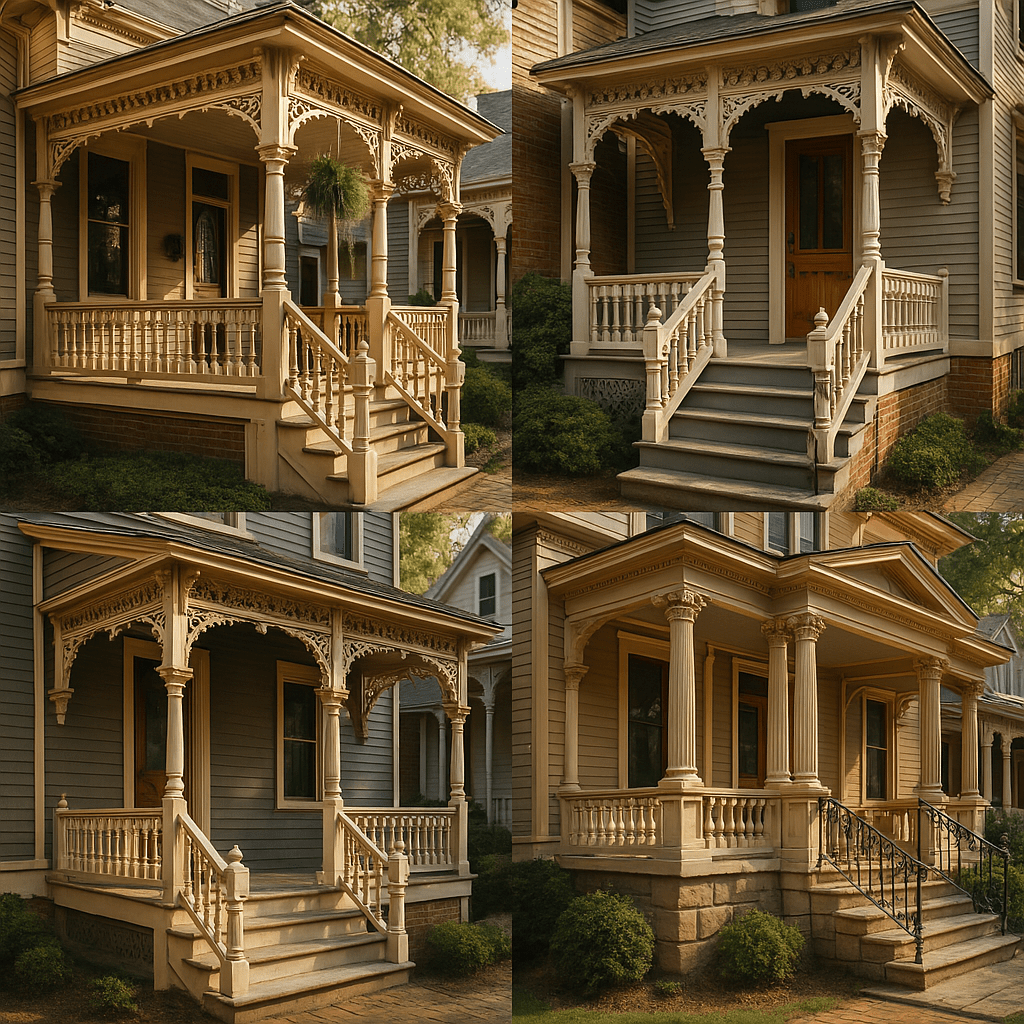 Historic porch restoration and structural repair Riverside CA